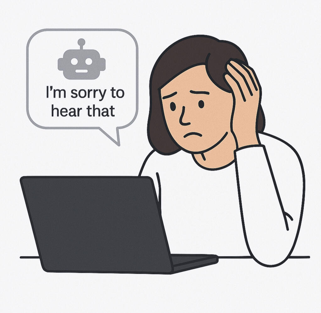 User talking with Abby